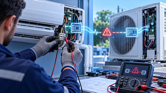 ارور ارتباطی کولر گازی؛ کدهای رایج در برندهای مختلف و مسیر عیب یابی